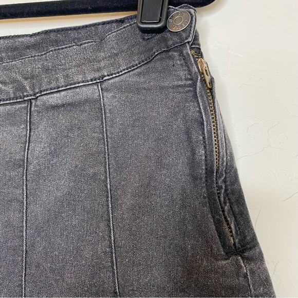 Simple Society Y2K Gray Pleated Preppy Mini Skirt XL - Picture 5 of 9